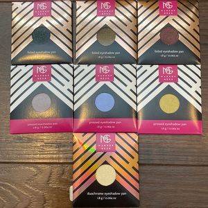 Makeup Geek Single Shadow Bundle Duochrome Foiled Pressed. NEW NIB